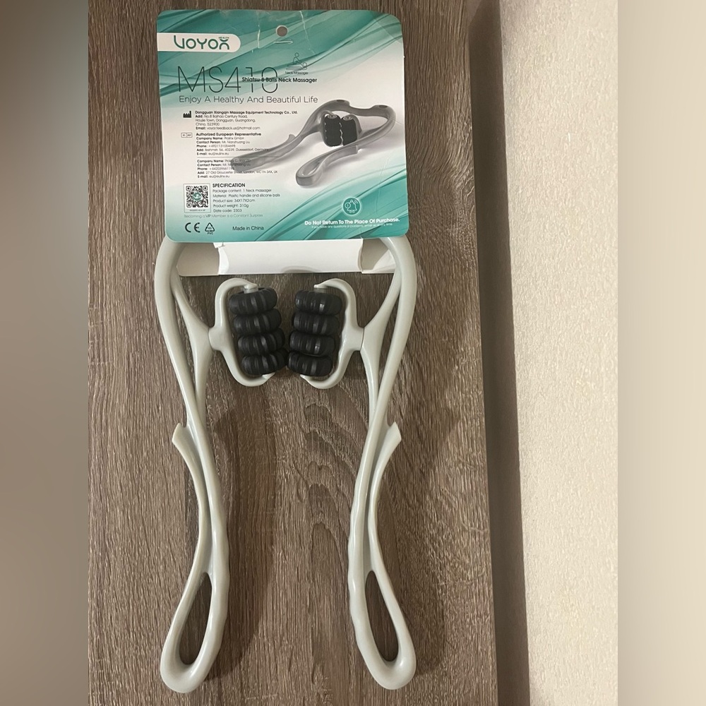 VOYOR-HEALTH MS410 Shiatsu 8 Balls Neck Massager